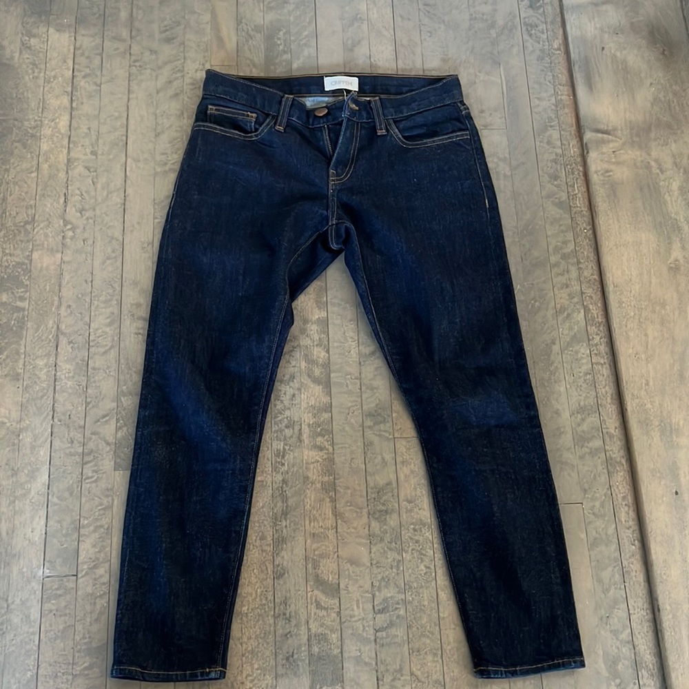 Crippen cropped jeans Size 24 like new